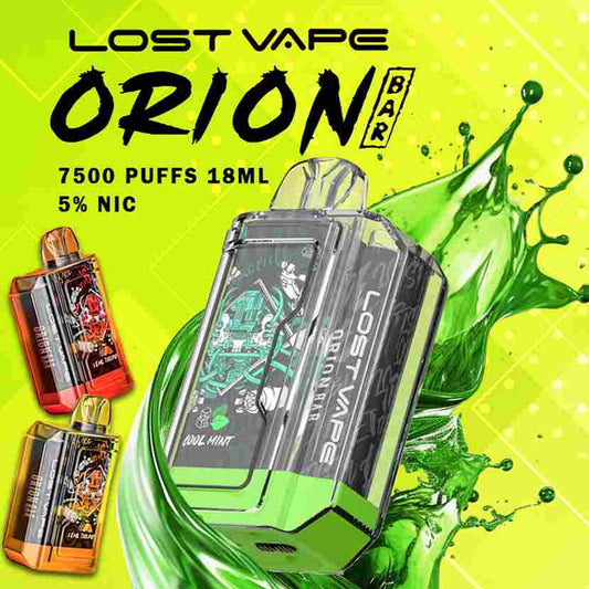 Exploring the Wonders of Lost Vape Orion Bar 7500 Disposable