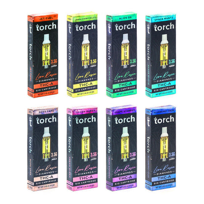 Torch Live Resin Diamonds THC-A 510 Cartridge (PACK OF 5)