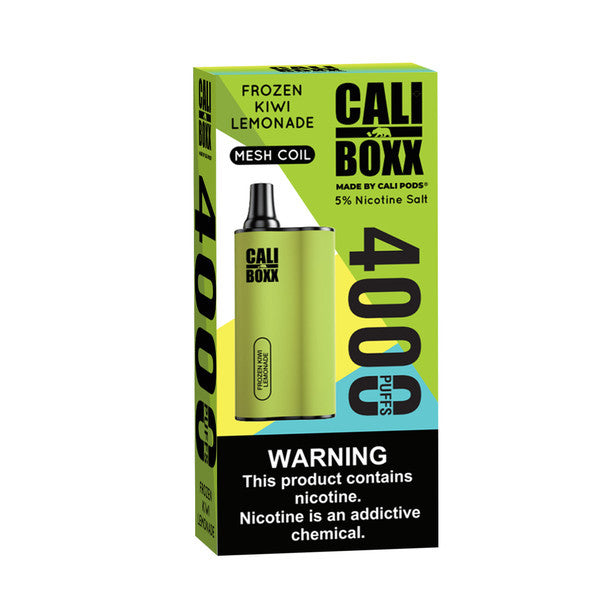 Cali Boxx Disposable Vape 5% 4000 Puffs 10mL