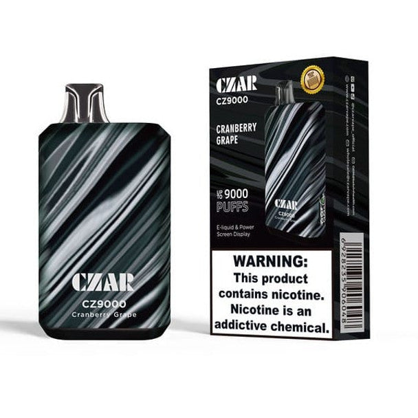Czar CZ9000 Disposable Vape 5% 9000 Puffs (PACK OF 5)