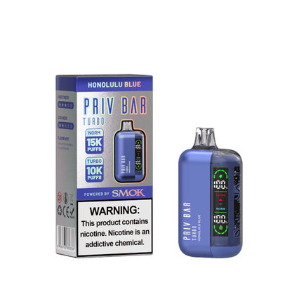 SMOK Priv Bar Turbo Disposable Vape 15000 Puffs- 5 Pack