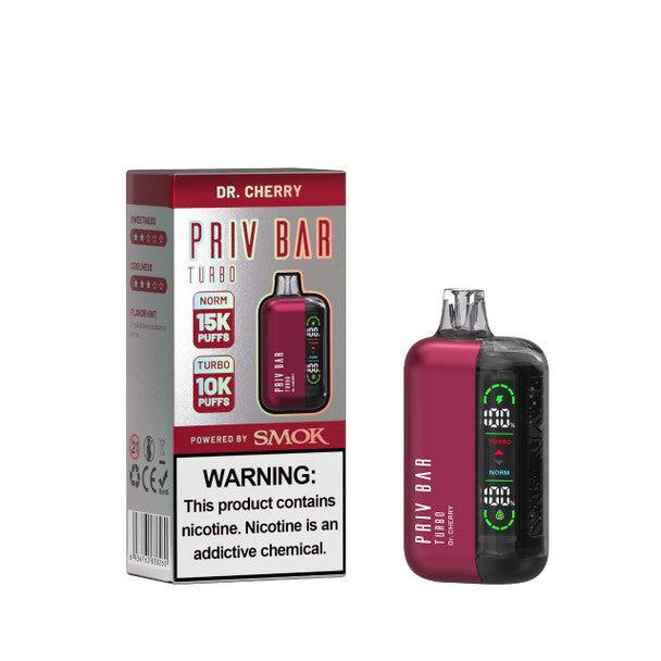 SMOK Priv Bar Turbo Disposable Vape 15000 Puffs- 5 Pack