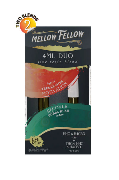 Mellow Fellow Live Resin Duo 4ml Cartridge 6ct