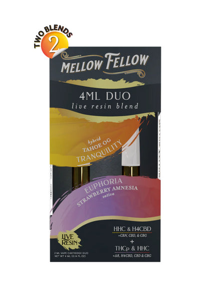 Mellow Fellow Live Resin Duo 4ml Cartridge 6ct