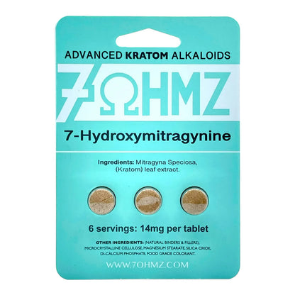 7 OHMZ - Advance Kratom Alkaloids 3ct - Display Box of 20
