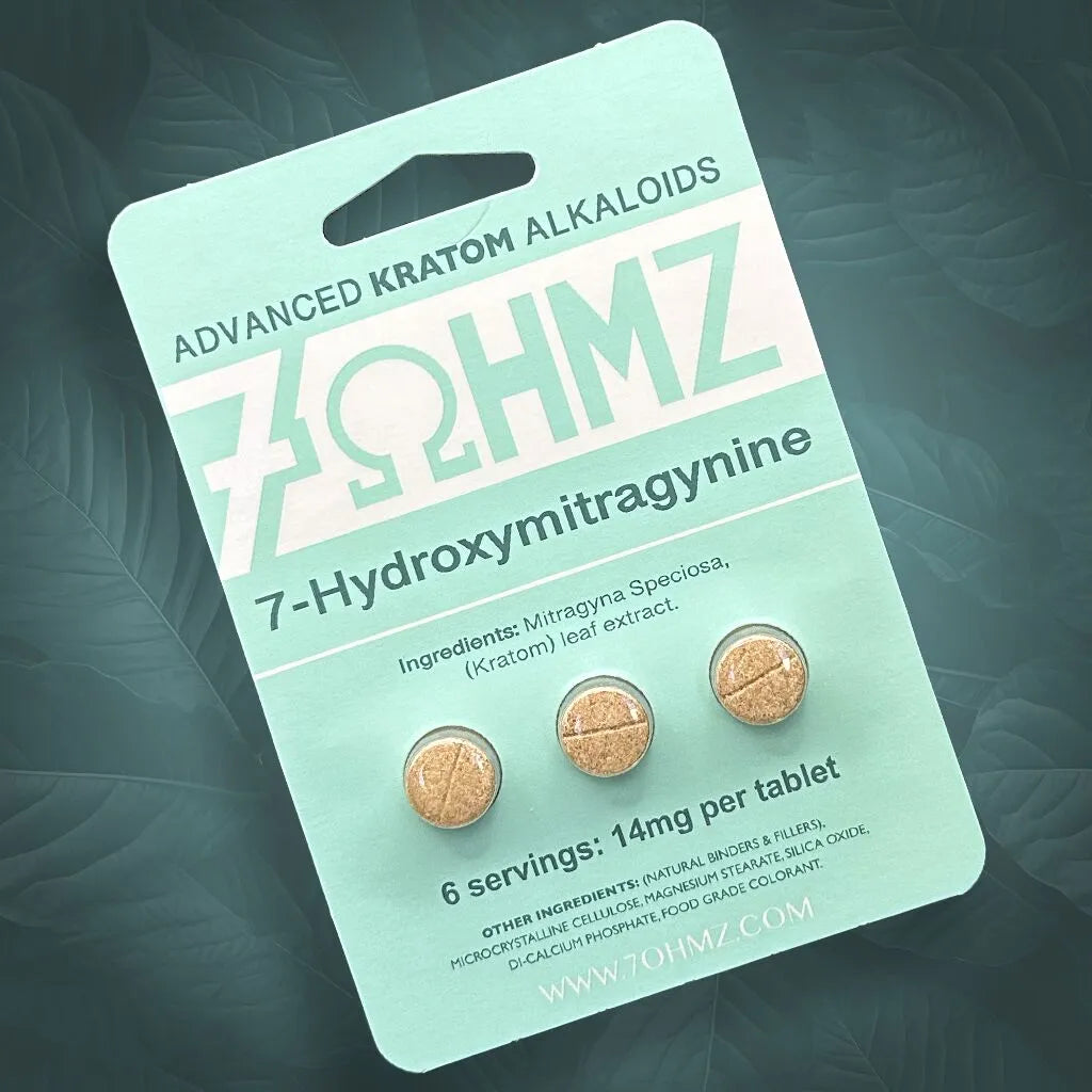 7 OHMZ - Advance Kratom Alkaloids 3ct - Display Box of 20