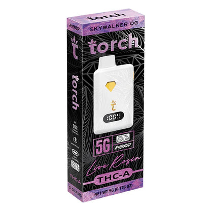 Torch THC-A Live Resin Disposable 5G (Pack of 5)