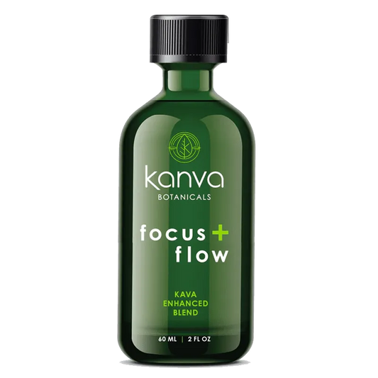 Kanva Focus and Flow Enhanced Blend Kratom Shot – 60ml I Display box of 12