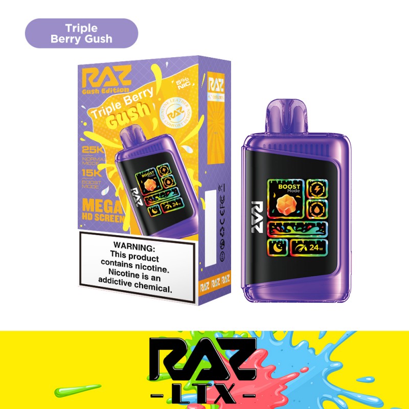 Raz LTX 25000 Disposable Vape 5% Nicotine I BOX of 5
