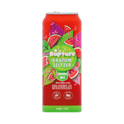 Rapture 100mg MIT Kratom Seltzer 12oz Drink - Case of 12 cans