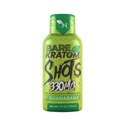 Bare Kratom Shots 30ml - 330 gram - 4 Counts Per Box