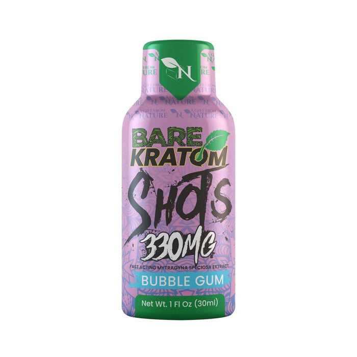 Bare Kratom Shots 30ml - 330 gram - 4 Counts Per Box