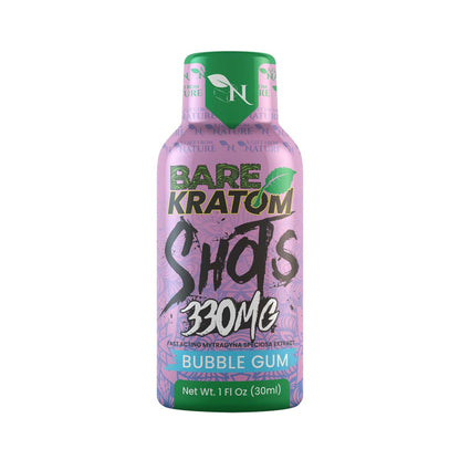 Bare Kratom Shots 30ml - 330 gram - 4 Counts Per Box