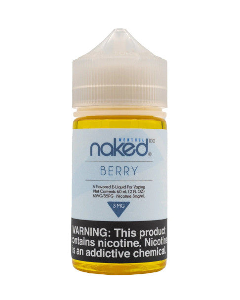 Naked 100 E-Liquids 60mL- 3MG Vape Juice