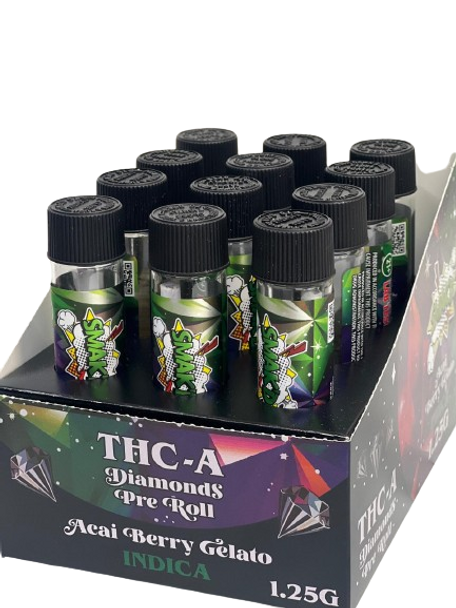 Smak'd THC-A Diamonds Pre-Roll 1.2g (Pack of 12)