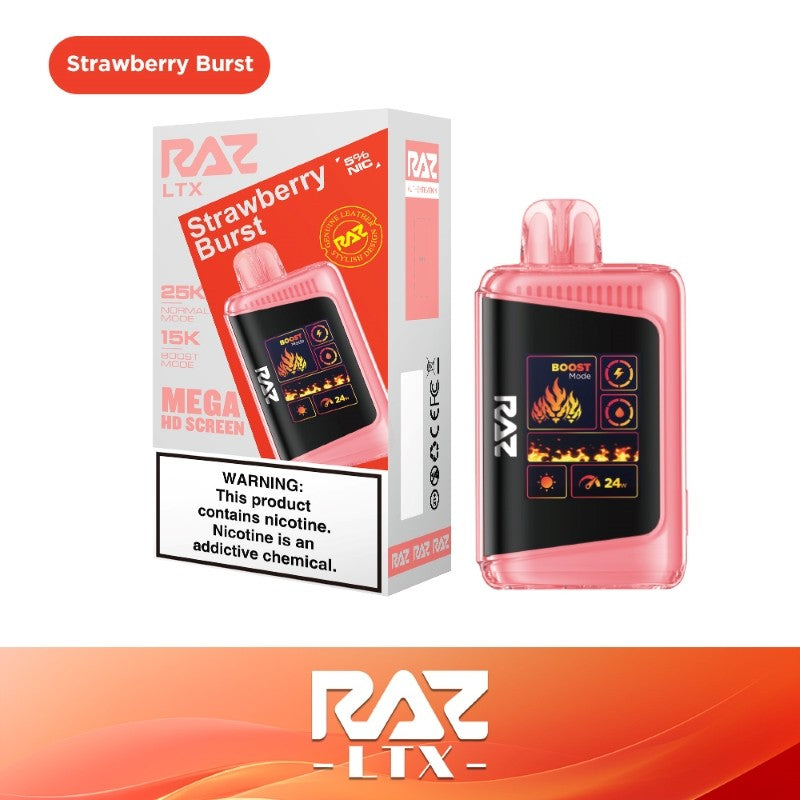 Raz LTX 25000 Disposable Vape 5% Nicotine I BOX of 5