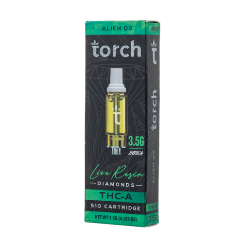 Torch Live Resin Diamonds THC-A 510 Cartridge (PACK OF 5)