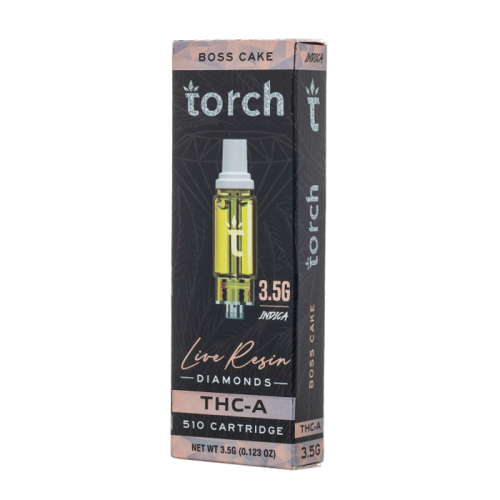 Torch Live Resin Diamonds THC-A 510 Cartridge (PACK OF 5)