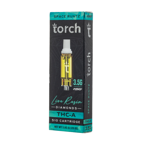 Torch Live Resin Diamonds THC-A 510 Cartridge (PACK OF 5)