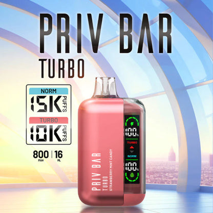 SMOK Priv Bar Turbo Disposable Vape 15000 Puffs- 5 Pack