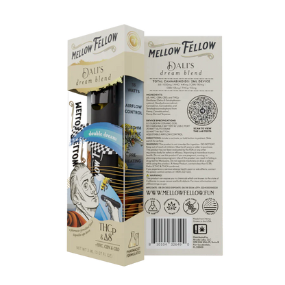 Mellow Fellow Dali's Dream Blend (Double Dream) - 2ml Disposable  - 6 CT