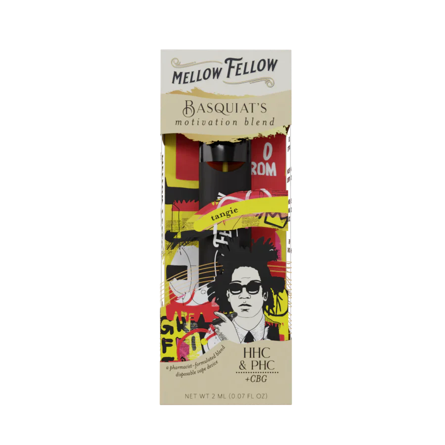 Mellow Fellow Basquiat’s Motivation Blend (Tangie)  2ml Disposable Vape - 6 CT