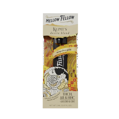 Mellow Fellow Klimt's Desire Blend (Acapulco Gold) 2ml Disposable - 6 CT