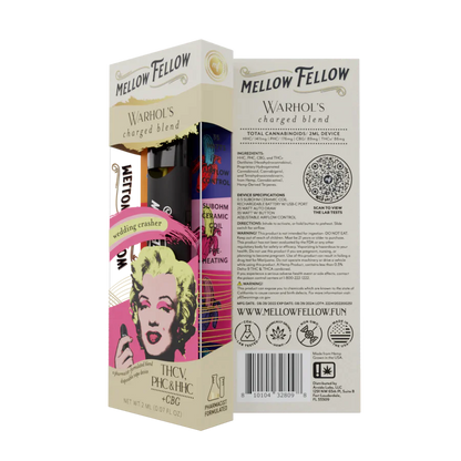 Mellow Fellow Warhol’s Charged Blend (Wedding Crasher) 2ml Disposable - 6 CT