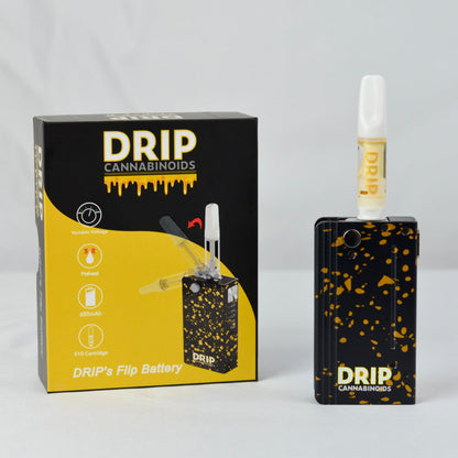 DRIP's Flip Battery I 510 Thread Vape Cartridges