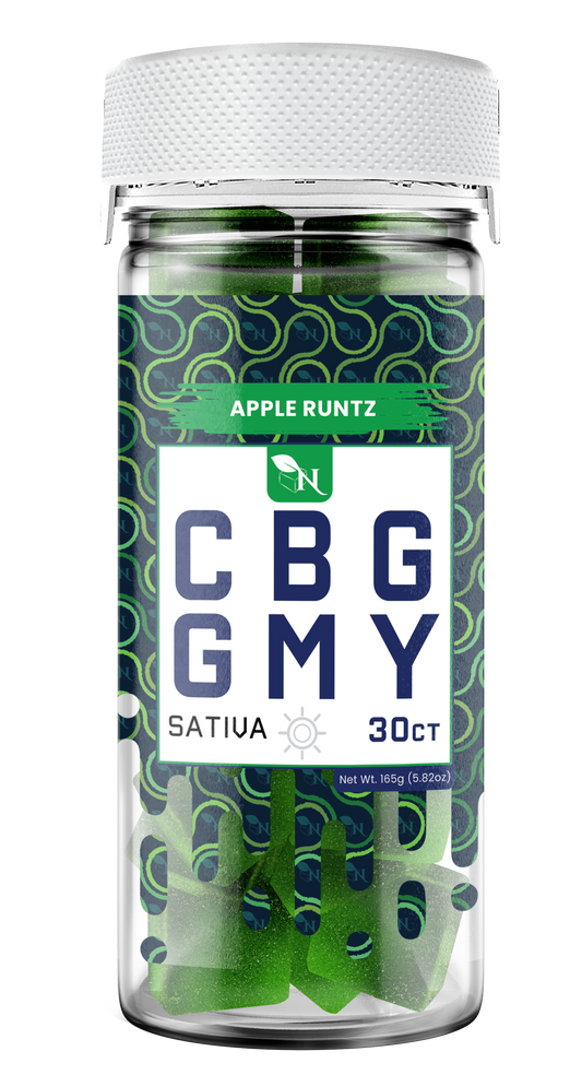 AGFN CBG GMY CBG SATIVA Gummies I 1500MG/30ct/Jar