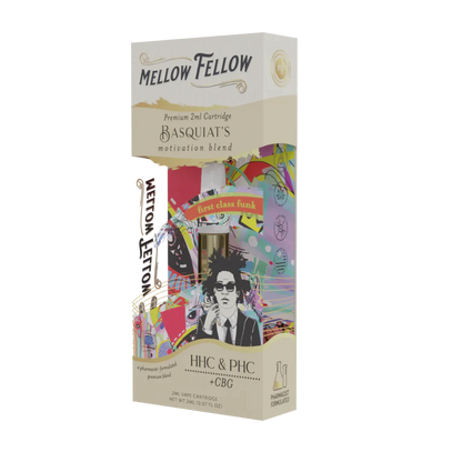 Mellow Fellow Basquiat's Motivation Blend - 2ml Vape Cartridge - First Class Funk - 6 CT