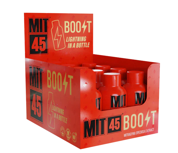MIT45 Boost - Kratom Extract Plus Caffeine I 30ml (Box of 12)