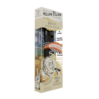 Mellow Fellow Dali's Dream Blend Sunset Sherbet 2ml Disposable - 6 CT