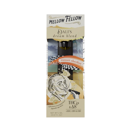 Mellow Fellow Dali's Dream Blend Sunset Sherbet 2ml Disposable - 6 CT