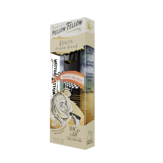 Mellow Fellow Dali's Dream Blend Sunset Sherbet 2ml Disposable - 6 CT