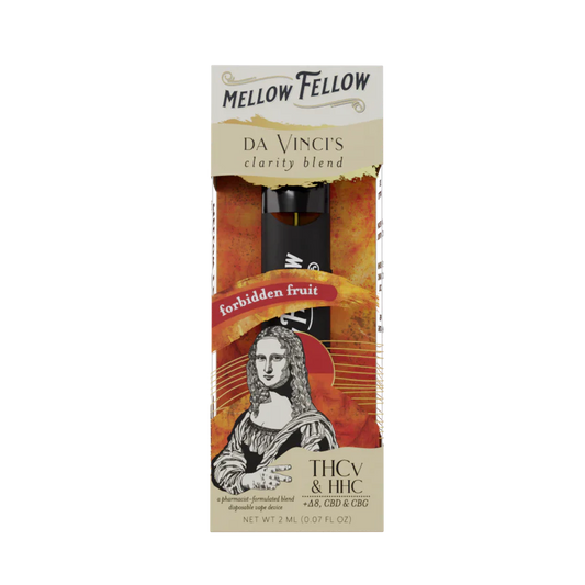 Mellow Fellow da Vinci's Clarity Blend (Forbidden Fruit) 2ml Disposable Vape - 6 CT