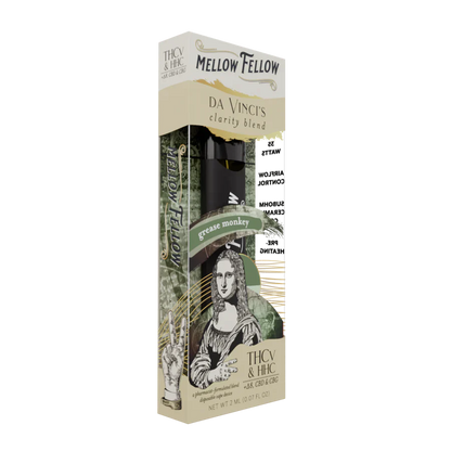 Mellow Fellow da Vinci's Clarity Blend (Grease Monkey) 2ml Disposable - 6 CT
