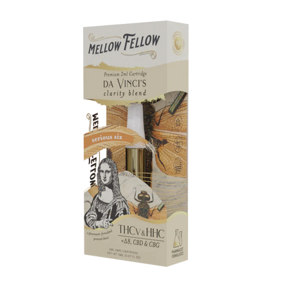 Mellow Fellow Da Vinci's Clarity Blend 2ml Cartridge - Serious Six - 6 CT