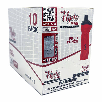 Hyde Mag Recharge Disposables 4500 Puffs