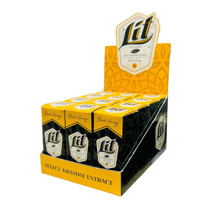 Lit Culture Kratom Extract Shot 15ml - Black Honey - Box of 12