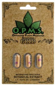 O.P.M.S.® Gold Kratom Extract Capsules