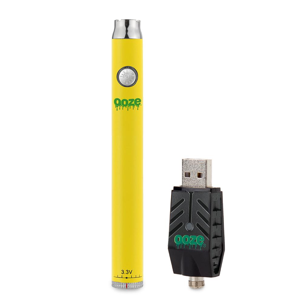 Ooze TWIST SLIM Vape Pens Variable Voltage Vape Pen Battery 320 mAh –  Smokegem Wholesale