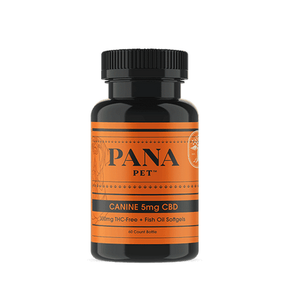 PANA Pet 5mg Canine CBD Softgels 60ct