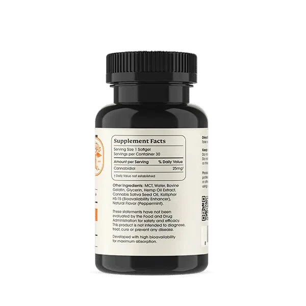 PANA Health Daily Full Spectrum CBD Softgels I 750mg