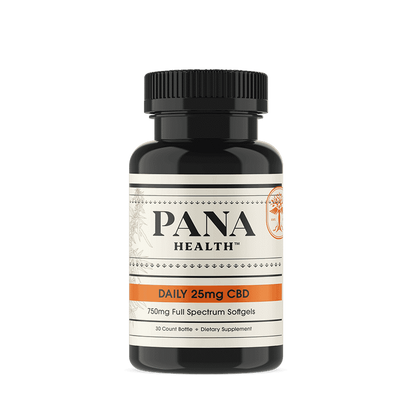 PANA Health Daily Full Spectrum CBD Softgels I 750mg