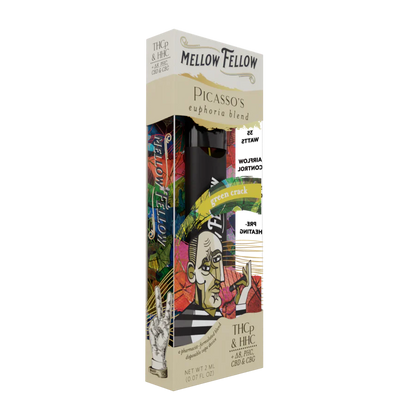 Mellow Fellow Picasso's Euphoria Blend Green Crack 2ml Disposable - 6 CT