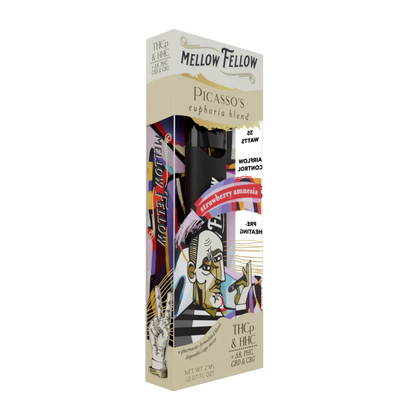 Mellow Fellow Picasso's Euphoria Blend (Strawberry Amnesia) 2ml Disposable - 6 ct