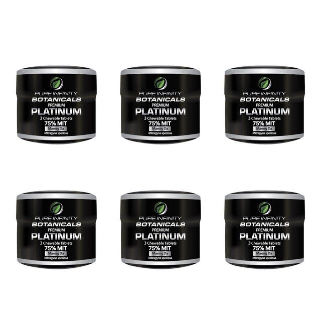 Pure Infinity Botanicals Platinum Kratom Extract 3 Tablets
