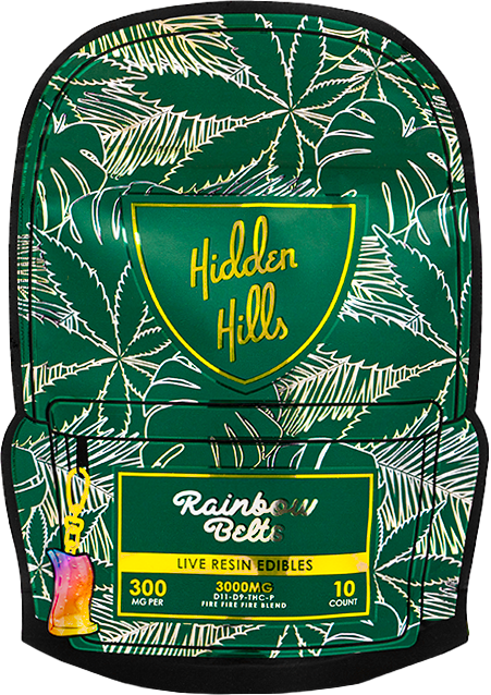 Hidden Hills Live Resin THC Gummies | 3000mg