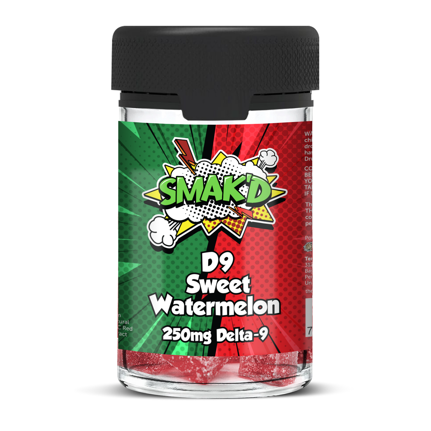 Smak'd Delta 9 THC Gummies I 250mg